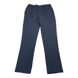 Dan John Blue Adjustable Waist Solid Color Pants For Boys