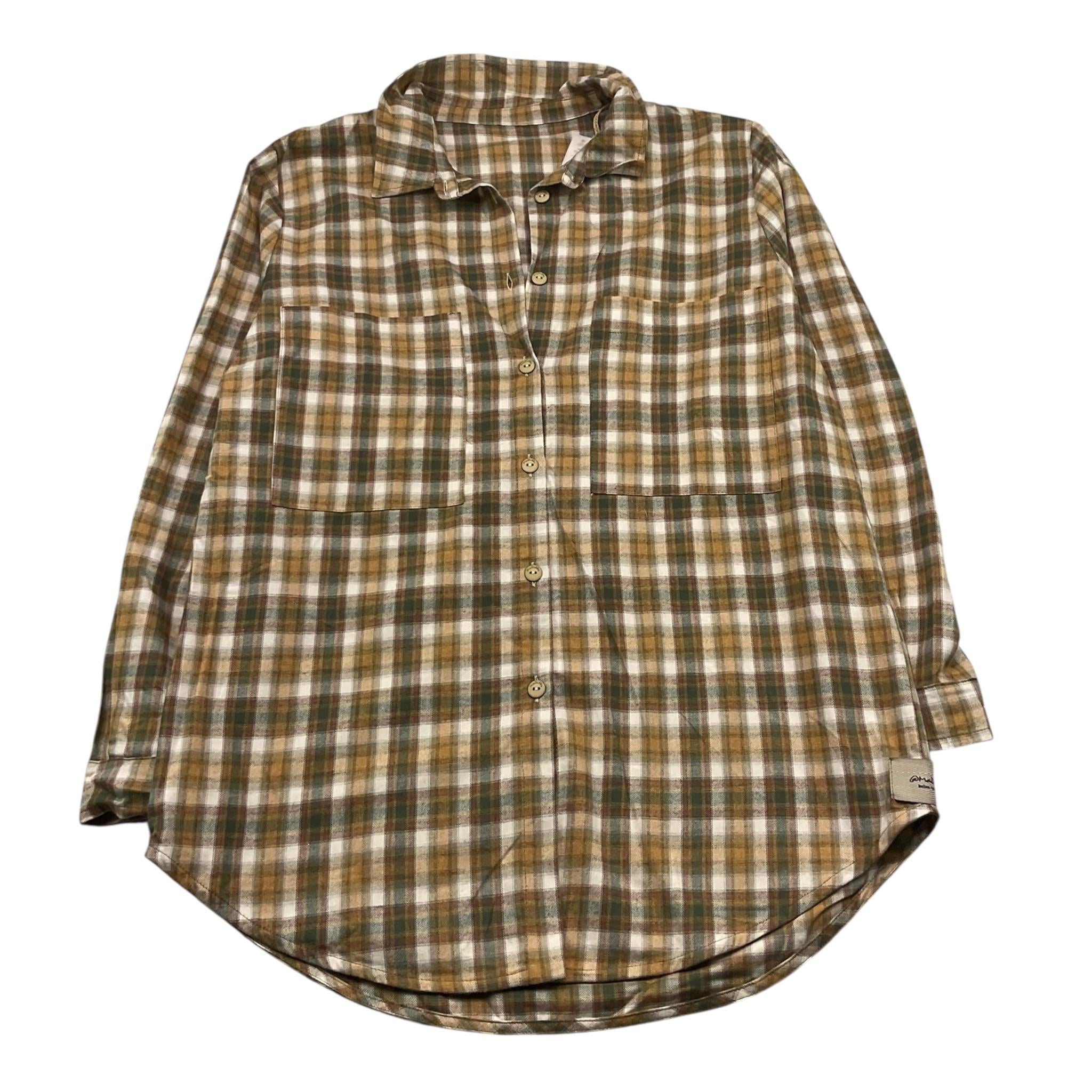 @MADILLY camicia manica lunga fantasia quadretti Multicolor per Bambino 01870 MULTICOLOR @MADILLY 