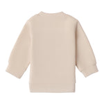 MINI BANDA felpa tinta unita girocollo con zip Beige per Neonato 3A677 BEIGE MINI BANDA 