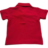 Trussardi Polo Mezza Manica Tinta Unita con Logo per Neonato TIP26002PO ROSSO TRUSSARDI 