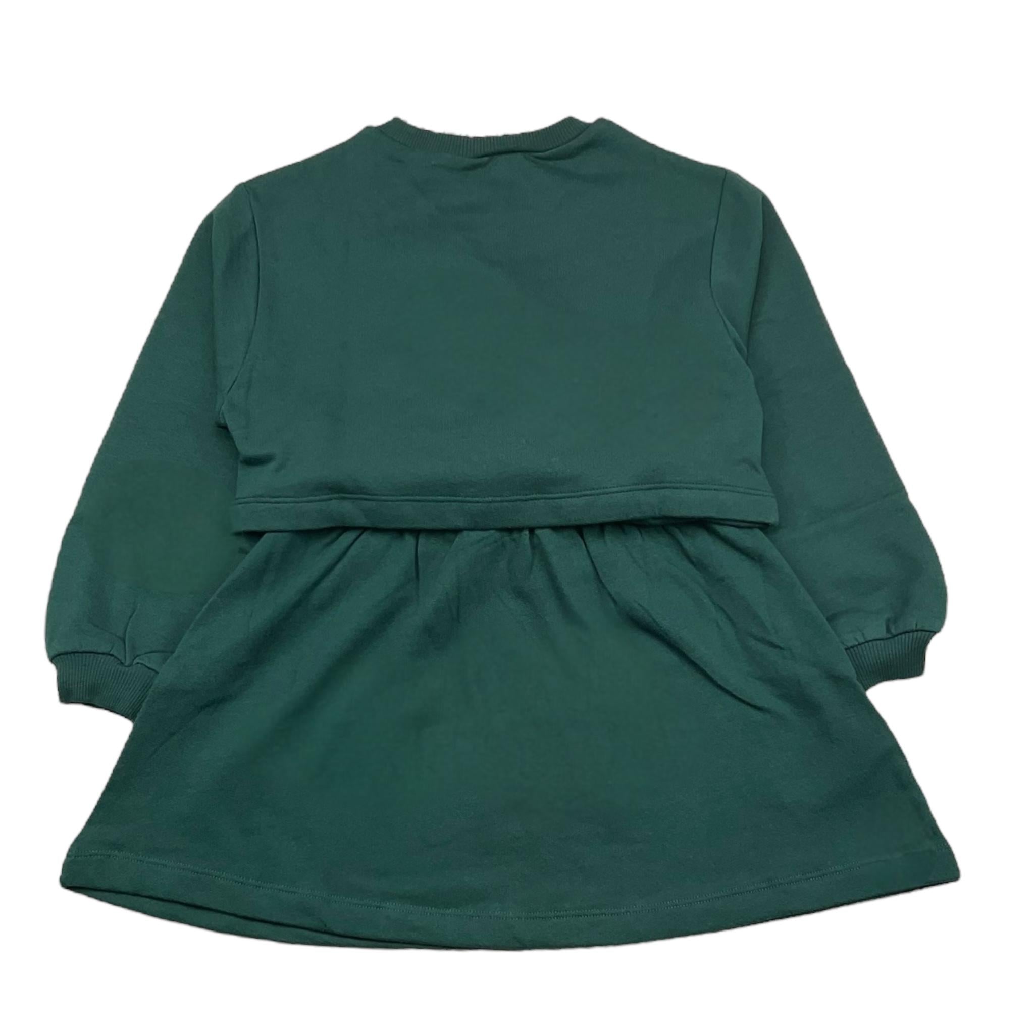 MAYORAL completo 2pz felpa-shorts tinta unita Verde per Bambina 4927 VERDE MAYORAL 