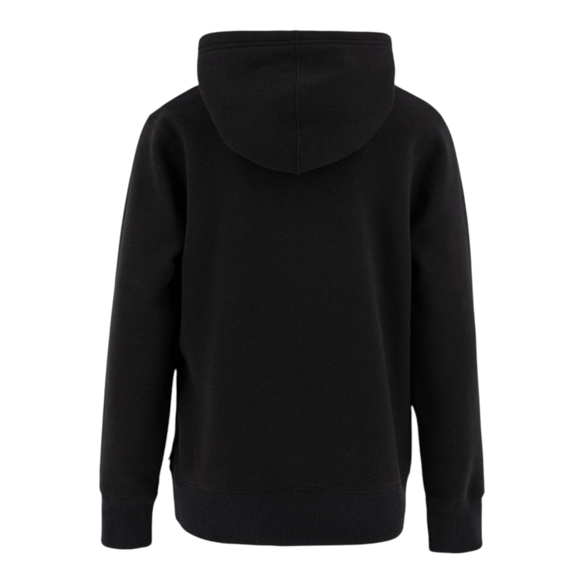 LEVIS felpa chiusa con cappuccio tinta unita con logo Nero per Bambino 9EL452 NERO LEVIS 