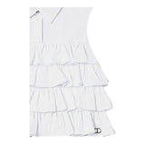 Twinset Camicia Giromanica Tinta Unita con Balze per Neonata 231GJ2042 BIANCO TWINSET 