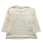 MAYORAL shrit girocollo tinta unita con stampa in contrasto Bianco per Neonato 108XXX BIANCO MAYORAL 