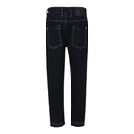JOHN RICHMOND jeans tinta unita con stampa logo Blu per Bambino RBA24093JE BLU JOHN RICHMOND 