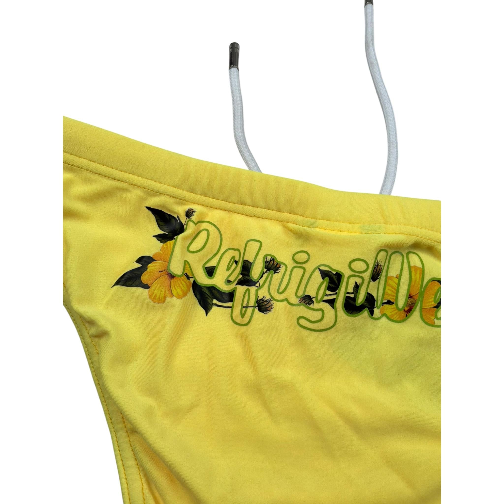 Refrigiwear Costume Tinta Unita Modello Mutadina per Bambino RW443 GIALLO REFRIGIWEAR 