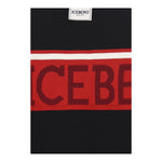 ICEBERG maglie girocollo tinta unita con logo Nero per Bambino MGICE5308J NERO ICEBERG 