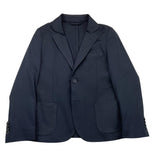 Dan John Blue Pockets Solid Jacket For Boys