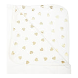 MOSCHINO coperta tinta unita con fantasia Bianco per Neonata MDB001 BIANCO MOSCHINO 