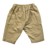 TEDDY E MINOU pantalone tinta unita con elastico in vita Beige per Neonato I24PT010V60020 BEIGE TEDDY E MINOU 