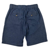 Dan John Bermuda Solid Color Elastic Waist Blue For Boys