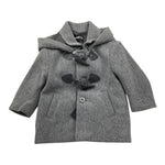 NEVER TOO cappotto tinta unita con cappuccio Grigio per Neonato NT1384N GRIGIO NEVER TOO 