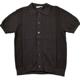Paolo Pecora Camicia Mezza Manica Tinta Unita Traforato per Bambino PP4276 MARRONE PAOLO PECORA 