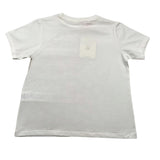 Vicolo T-Shirt Crew Neck Solid Color With Print White For Girls