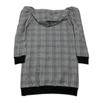 MONNALISA abito manica lunga con cappuccio stampa fantasia Nero per Bambina 496902AD NERO MONNALISA 