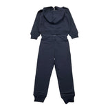 ZU+ELEMENTS completo 2pz felpa-pantalone tinta unita Blu per Bambino ZU290 BLU ZU+ELEMENTS 