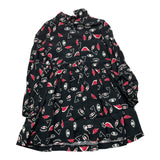 DIXIE abito manica lunga stampa fantasia Nero per Bambina AB40364G34 NERO DIXIE 