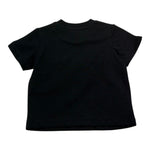 Moschino T-Shirt Girocollo Tinta Unita con Stampa per Neonato MVM047 NERO MOSCHINO 