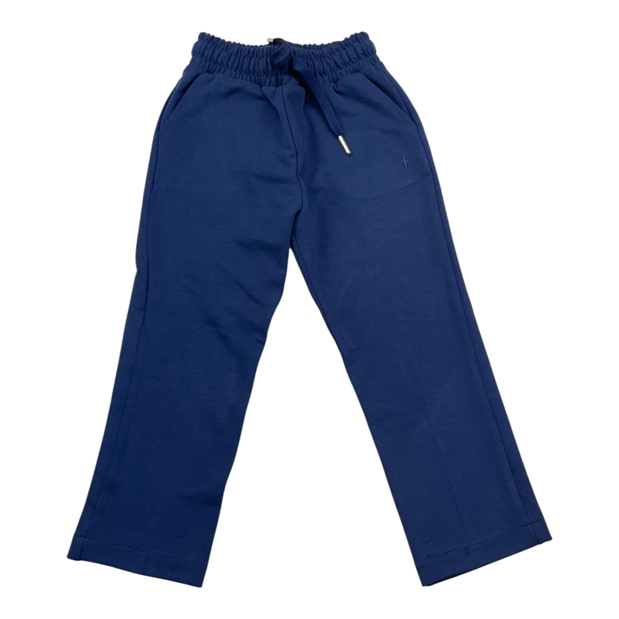 Cesare Paciotti Pantalone Tinta Unita con Elastico In Vita per Bambino PFP5151BX BLU CESARE PACIOTTI 