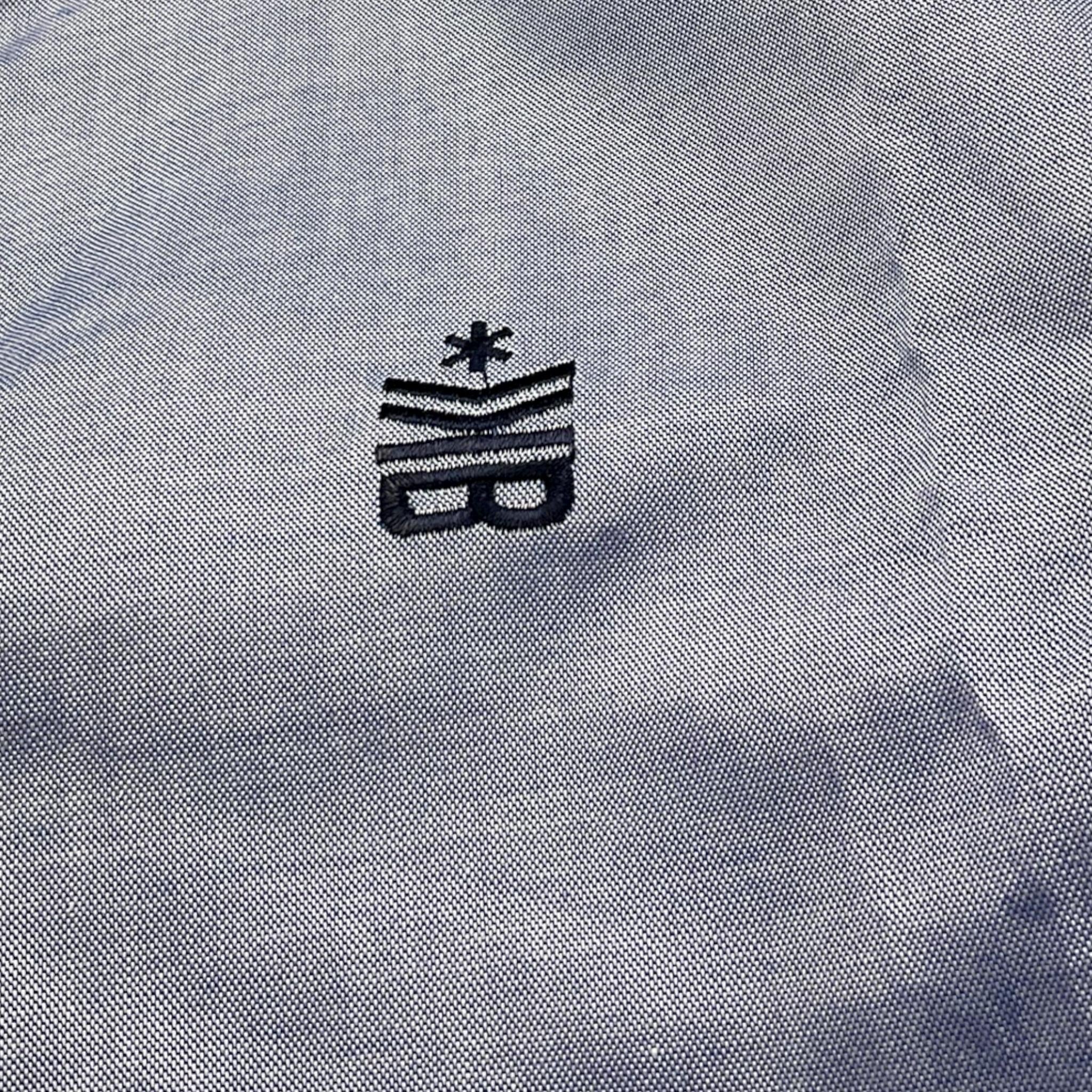 Bikkembergs Camicia Tinta Unita con Logo per Bambino BK2227 AZZURRO BiKKEMBERGS 