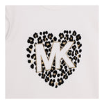 MICHAEL KORS shirt girocollo tinta unita Bianco per Bambina R15202 BIANCO MICHAEL KORS 