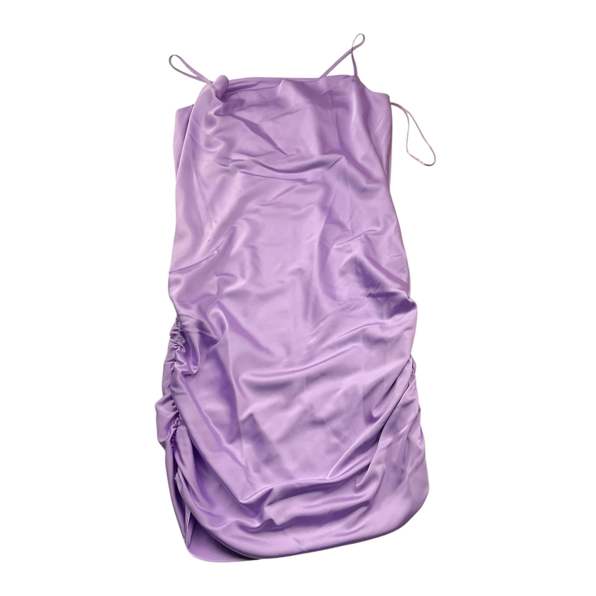 Twinset Abito Tinta Unita A Bretelle per Bambina 251GJ2450 LILLA TWINSET 