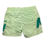 Scotch &amp; Shrunk Solid Color Bermuda Swimsuit With Green Print For Boys