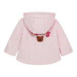 GUESS giubbino tinta unita con zip e cappuccio Rosa per Neonata A4YL00WCFM0 ROSA GUESS 