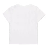 Diesel T-Shirt Girocollo tinta unita con Stampa Bianco per Neonato K00635O BIANCO DIESEL 