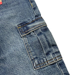 LEVI'S jeans tinta unita modello palazzo Blu per Bambina 4EK991X BLU LEVI'S 