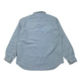 Aspesi Long Sleeve Shirt Solid Color Blue For Boys