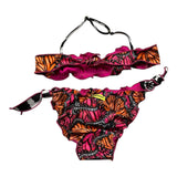 4Giveness 2 Piece Costume Bandeau-Panties Multi-Pattern Multicolor For Girls