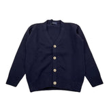 EMANUEL PRIS cardigan tinta unita con bottoni Blu per Bambino EMG7055B BLU EMANUEL PRIS 