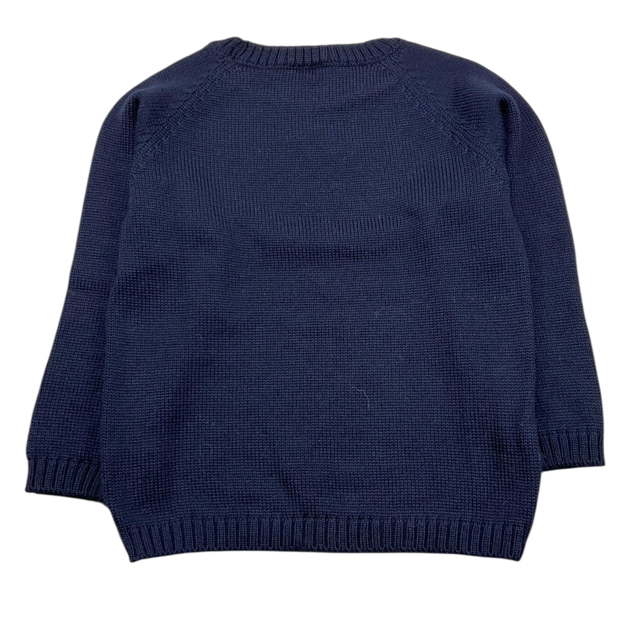 LITTLE BEAR maglia girocollo tinta unita Blu per Neonato 5140N BLU LITTLE BEAR 