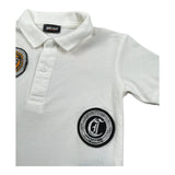 Just Cavalli Polo Mezza Manica Tinta Unita  per Neonato JIP26087PO BIANCO JUST CAVALLI 