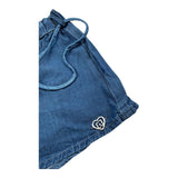 Liu Jo Short Tinta Unita In Denim per Bambina KA5123JX BLU LIU JO 
