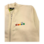 DIADORA completo 2 pezzi felpa-pantalone bicolore Nero/panna per Bambino F4DIBBTP088 NERO/PANNA DIADORA 