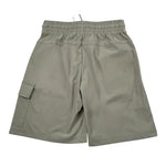 Calvin Klein Bermuda Tinta Unita con Elastico In Vita per Bambino IB0IB02512XX VERDE CALVIN KLEIN 