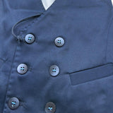 Manuel & Frank Gilet Tinta Unita  per Bambino MF5012BJ BLU MANUEL & FRANK 