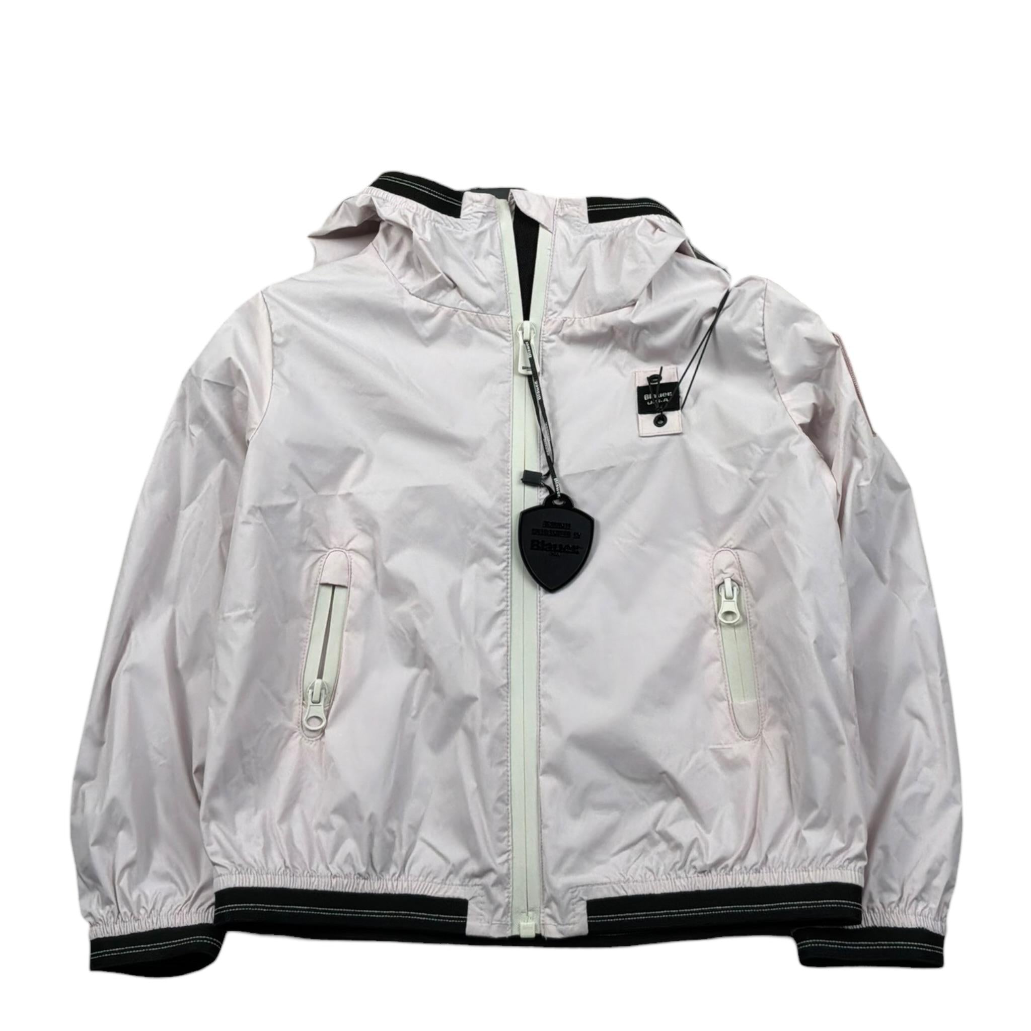 Blauer Giubbino Tinta Unita con Zip E Cappuccio per Bambina 25BLGC01441 ROSA BLAUER 