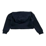 Sonia Rykiel Black Glitter Hooded Sweatshirt For Girls