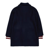 DSQUARED2 cappotto tinta unita con ricami Blu per Bambino DQ2592 BLU DSQUARED2 