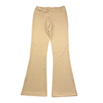LIU JO pantalone tinta unita modello a zampa Beige per Bambina GF3048 BEIGE LIU JO 