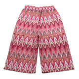 M+E' Pantalone Modello Palazzo Multicolor per Bambina UE1750 MULTICOLOR M+E' 