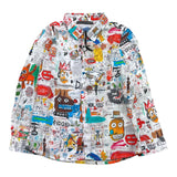 Daniele Alessandrini Plain Shirt with Print White for Children