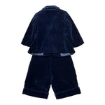 LA STUPENDERIA completo 2pz cerimonia giacca-pantalone Blu per Neonato CCGH21 BLUB LA STUPENDERIA 