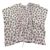 Saint Barth Camicia Modello Mantella Tinta Unita In Pizzo Sangallo per Bambina KATE BIANCO SAINT BARTH 