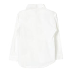 Il Gufo Camicia Manica Lunga Tinta Unita con Taschino per Bambino COACL049MF002 PANNA IL GUFO 