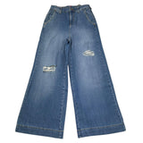 Liu Jo Jeans Tinta Unita Modello Palazzo per Bambina GA3107 AZZURRO LIU JO 