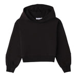 SARABANDA felpe chiusa con cappuccio tinta unita Nero per Bambina 0A663 NERO SARABANDA 